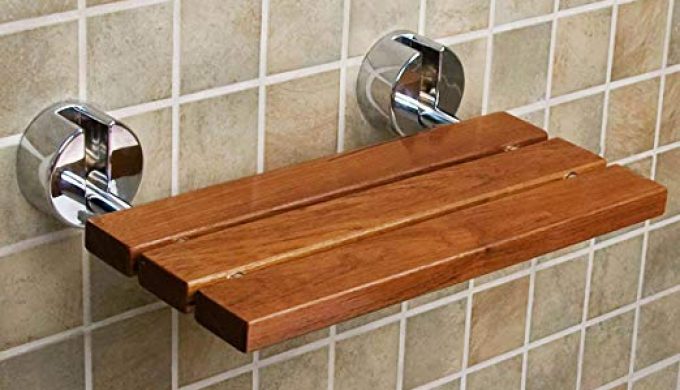 clerv 20 inches folding shower seat