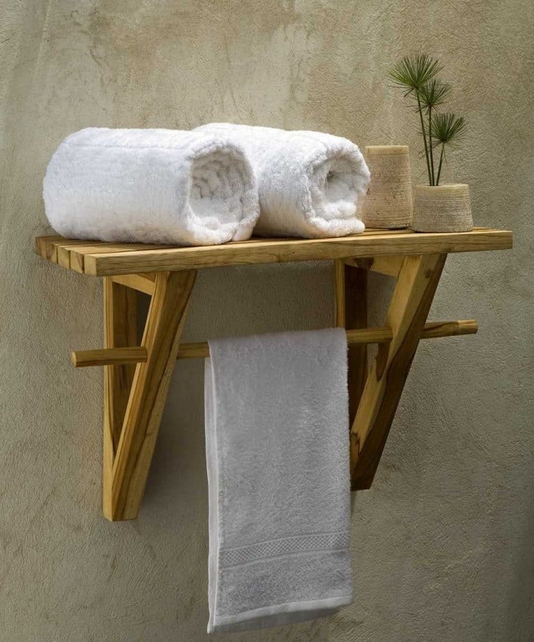 Best Teak towel rack for your bathroom Best Teak Shower furniture